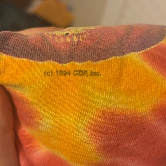 Grateful Dead VTG Fall Tour Tie Dye L - Picture 4 of 4